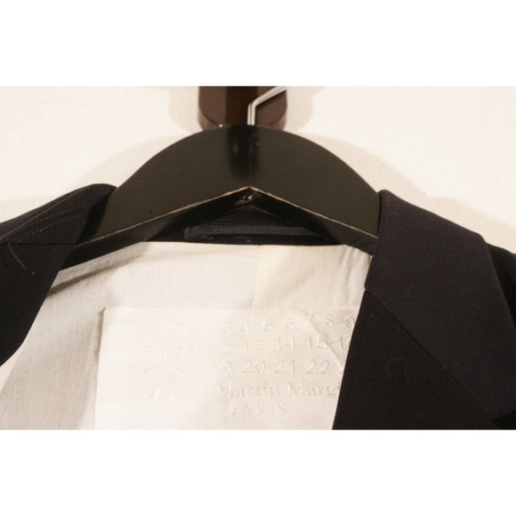 Maison Martin Margiela X H&M Blazer Wool Blue Navy Sports Jacket Men's 36R - Picture 14 of 16
